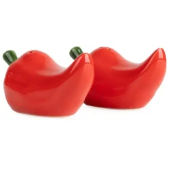 Clearance Chilli Salt & Pepper Pots Serveware