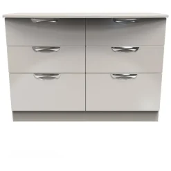 New Carrie 6 Drawer Midi Chest Chest Of Drawers