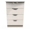 Online Carrie 4 Drawer Midi Chest Chest Of Drawers