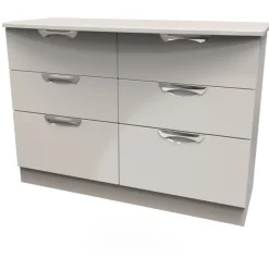 New Carrie 6 Drawer Midi Chest Chest Of Drawers