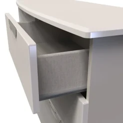 New Carrie 6 Drawer Midi Chest Chest Of Drawers