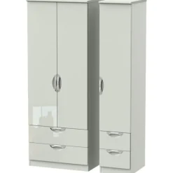 Best Carrie Triple 2 Drawer Wardrobe Wardrobes