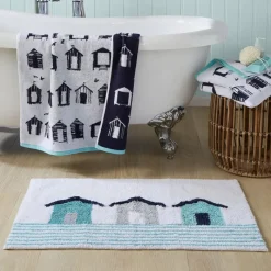 Best Fusion Beach Huts Bath Mat Bath Mats