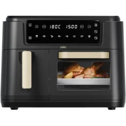 Online Black Dual Zone Air Fryer with Oven Cooking Appliances