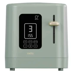 Fashion Green 2 Slice Digital Toaster Kettles & Toasters