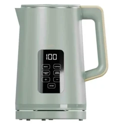 Clearance Green Digital Kettle with Touch Panel Kettles & Toasters