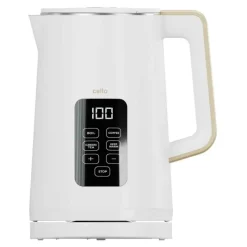 Sale White Digital Kettle with Touch Panel Kettles & Toasters