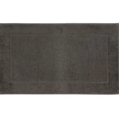 New Supreme Graphite Terry Bath Mat Bath Mats