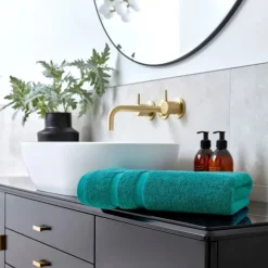 Sale Signum Vivid Teal Towels Towels