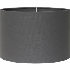 Online 30cm Grey Double Lined Drum Lamp Shades