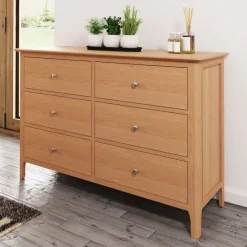 Online Coastal 6 Drawer Chest Chest Of Drawers