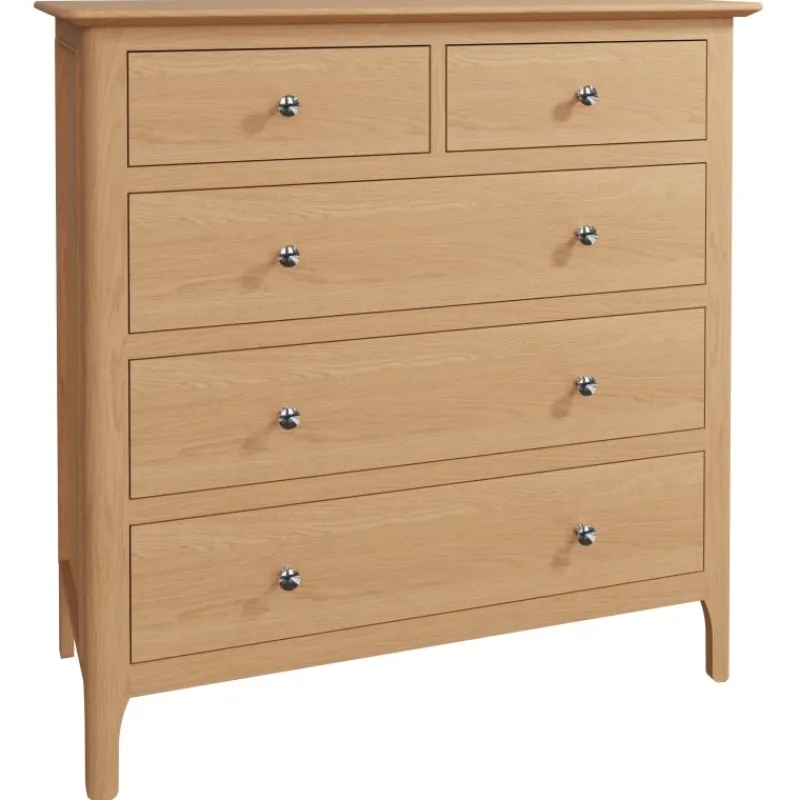 New Coastal 2 Over 3 Chest of Drawers Chest Of Drawers