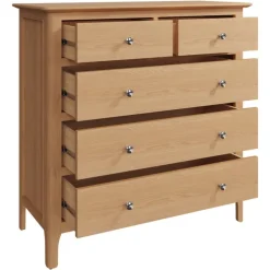 New Coastal 2 Over 3 Chest of Drawers Chest Of Drawers