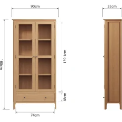 Clearance Coastal Display Cabinet Display Cabinets | Display Cabinets