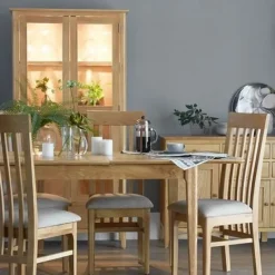 New Coastal 1.2m Extending Table and 6 Chairs Dining Sets