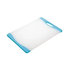 Discount Colourworks Reversible Chopping Board Blue Kitchen Utensils