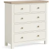 Best Cottage Collection 2 Over 3 Chest in Coconut Chest Of Drawers