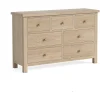 Online Cottage Collection 3 Over 4 Chest in Oak Chest Of Drawers