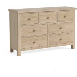 Online Cottage Collection 3 Over 4 Chest in Oak Chest Of Drawers