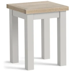 Best Cottage Collection Lamp Table in Grey Side Tables