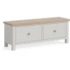 Best Cottage Collection Narrow Bedside Table in Grey Bedside Tables