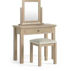 Fashion Cottage Collection Single Drawer Desk in Oak Desks
