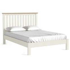 Best Cottage Collection Slatted Low Foot End Bedframe in Coconut Bed Frames