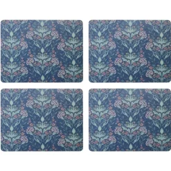 Clearance Arts & Crafts Set of 4 Placemats Table Linen, Napkins & Mats