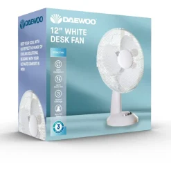 Clearance 12" Table Fan Heating & Fans