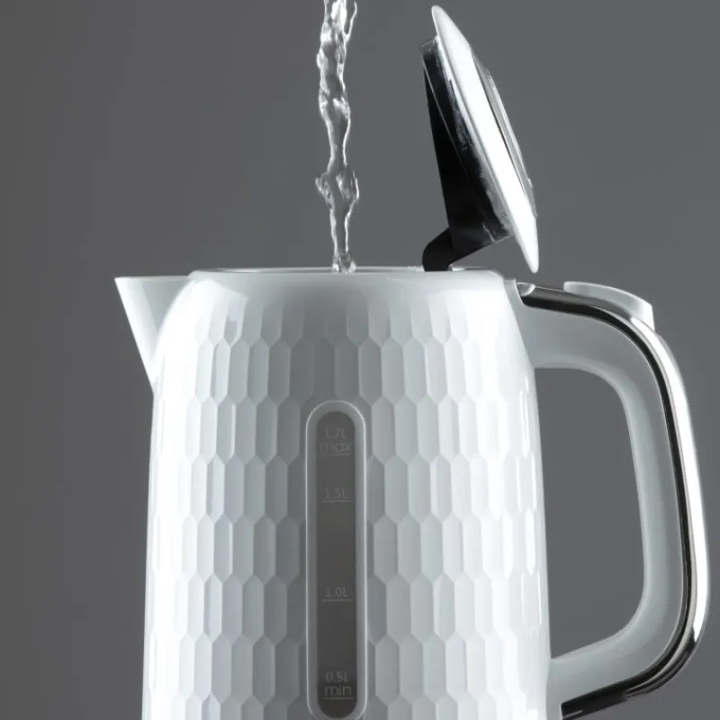 Best Honeycomb 1.7L White Kettle Kettles & Toasters
