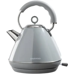 Clearance Kensington Grey 1.7L 3kw Pyramid Kettle Kettles & Toasters