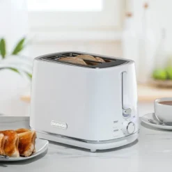 Sale Stirling 1.7L 2 Slice Toaster White Kettles & Toasters
