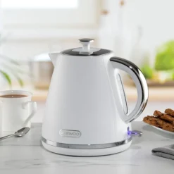 Best Stirling 1.7L Pyramid Kettle White Kettles & Toasters
