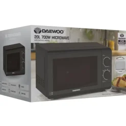 Sale 700W 20L Black Microwave Cooking Appliances