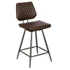 New Dalton Bar Stool in Dark Brown Dining Chairs