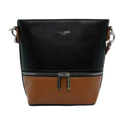 Sale Black and Cognac Shoulder Bag Bags & Accessories