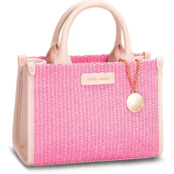 Clearance Scallop Textured Twin Handle Handbag Bags & Accessories