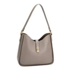 Outlet Strap Clasp Handbag Grey Bags & Accessories