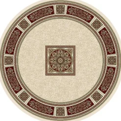Best Da-Vinci-0801-6414 Circular Rug Ethnic Designs