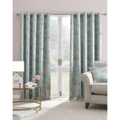 Best Dahlia Duck Egg Curtains Curtains