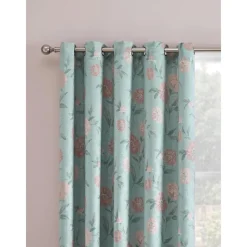 Best Dahlia Duck Egg Curtains Curtains