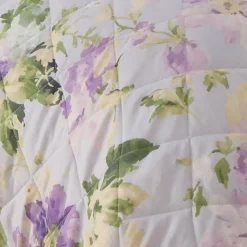 Sale Flourette Lilac Bedspread Blankets, Throws & Bedspreads