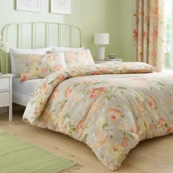 Sale Flourette Natural Duvet Cover Set Duvet Covers