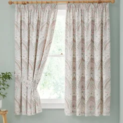 Outlet Palais Green Ready Made Curtains Curtains