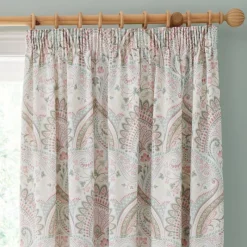 Outlet Palais Green Ready Made Curtains Curtains