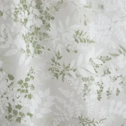 Best Tiverton Voile Panel Green Curtains