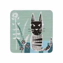 Clearance Cat set of 6 coasters Table Linen, Napkins & Mats