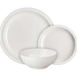 Hot Cotton White 12 Piece Dinner Set Dinner Sets