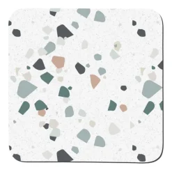 Sale Elements Terrazzo Neutral Set of 6 Coasters Table Linen, Napkins & Mats