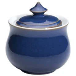 Best Imperial Blue Covered Sugar Pot Drinkware